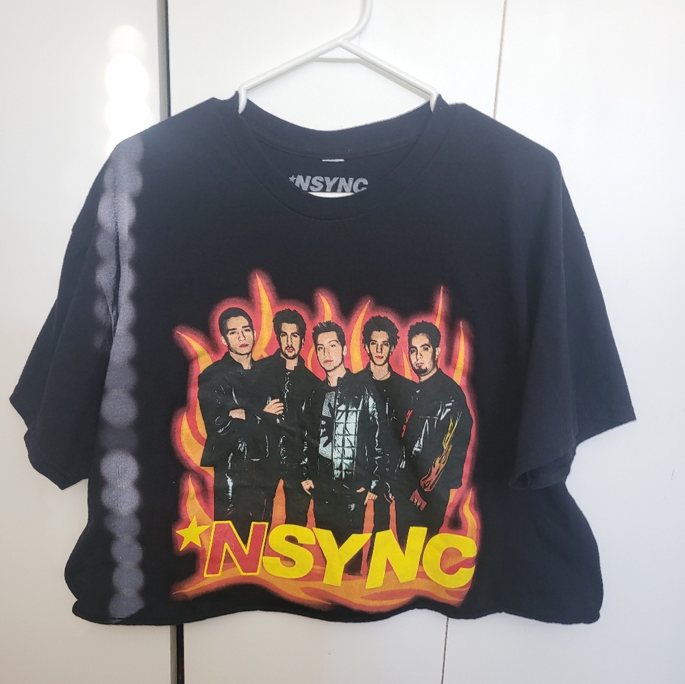 XL NSYNC crop top
